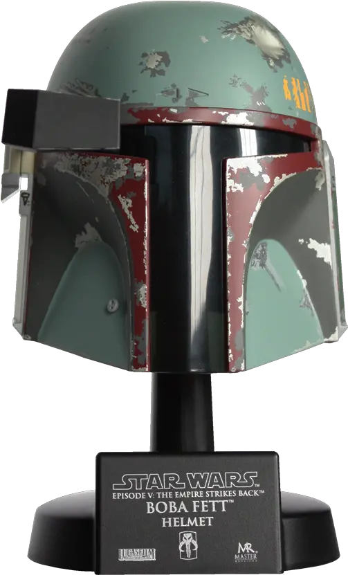  Boba Fett Helmet Star Wars Master Boba Fett Official Helmet Replica Png Boba Fett Helmet Png