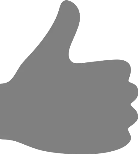  Gray Thumbs Up Icon Free Gray Hand Icons Grey Thumbs Up Png Thumbs Png