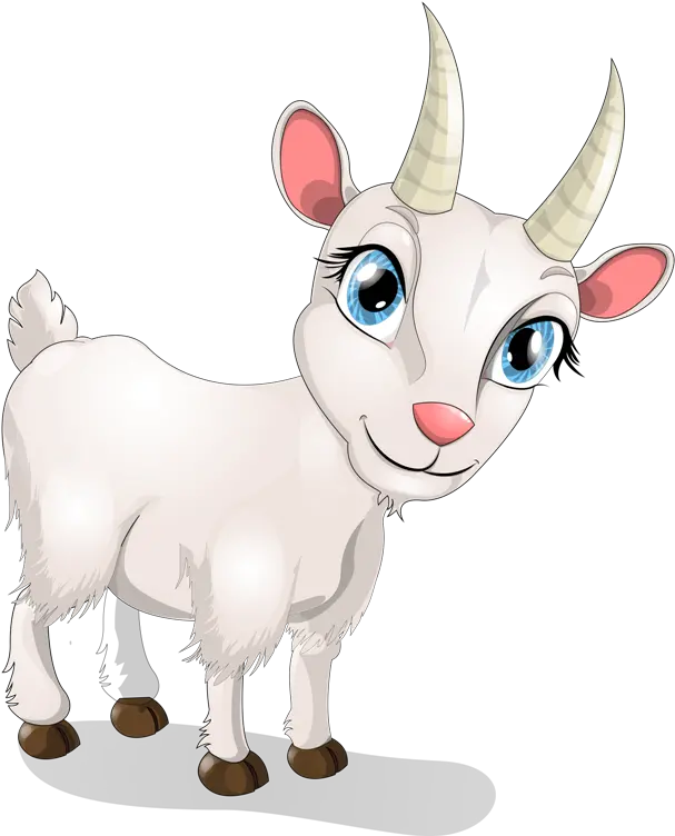  Download Goat Cartoon Funny Farm Big Eyes Goat Cartoon Funny Png Funny Eyes Png