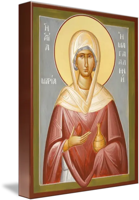  St Mary Magdalene By Julia Bridget Hayes St Mary Magdalene Png Mary Icon