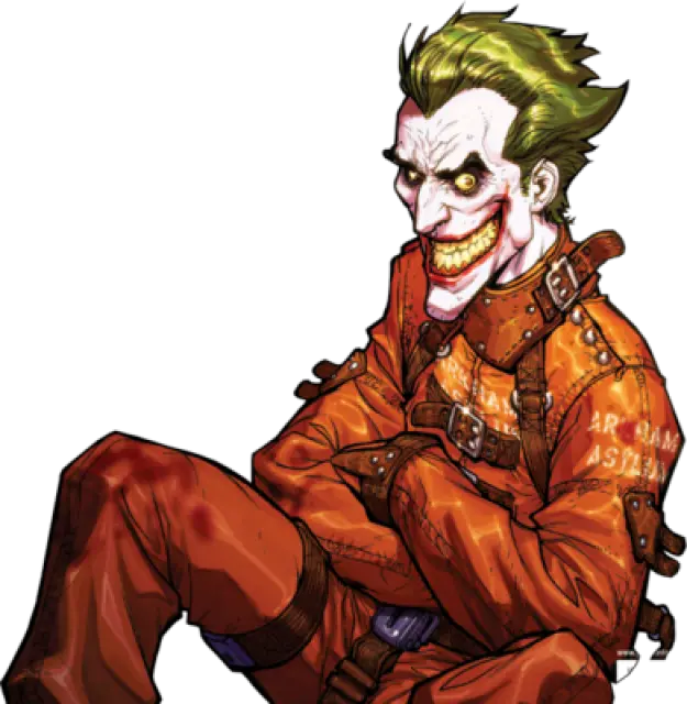  Joker Cartoon Png Official Psds Batman Arkham Asylum Joker Joker Smile Png