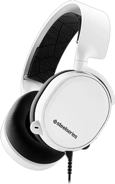  Steelseries Arctis 3 White Gaming Arctis 5 Png Gaming Headset Png