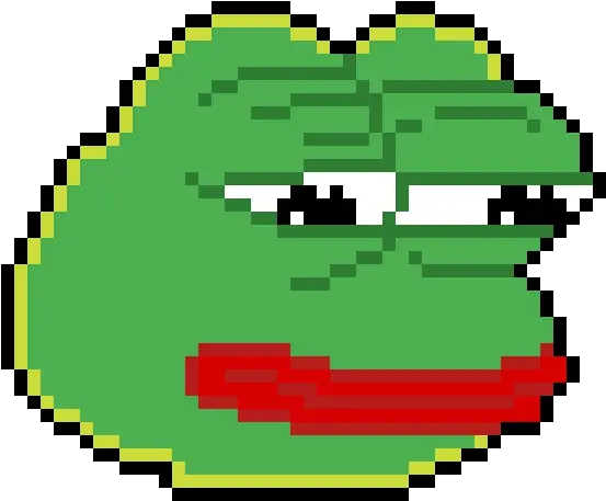  Pixilart Pepe The Frog By Milkkaike Pepe Pixel Art Png Pepe The Frog Png