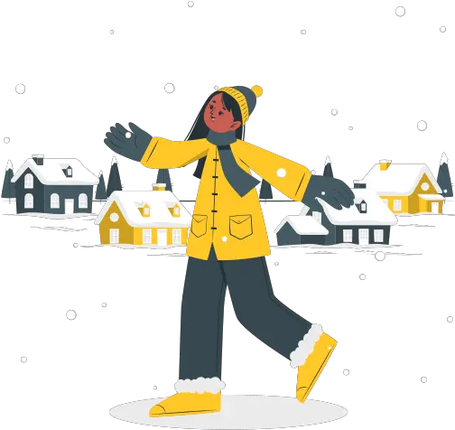  Snowfalling Illustrations Rafiki Style Playing In The Snow Png Snow Falling Transparent