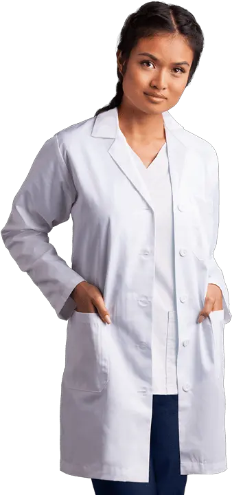  Strictly Scrubs Womenu0027s 34 Length Lab Coat Scrubs Png Lab Coat Png