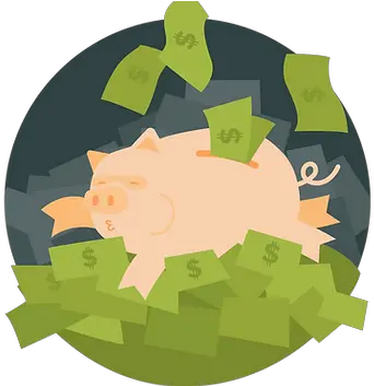  About Us Prepped Team Domestic Pig Png Piggy Bank Flat Icon