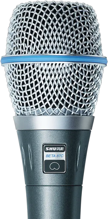  Sm86 Vocal Microphone Shure Beta 87a Cable Png Microphone Transparent Background