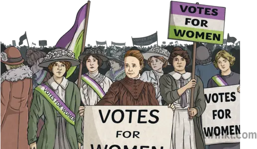  Hyde Park Suffragists Rally No Background Crowd Protest Right To Vote Backgrounds Png Crowd Transparent Background