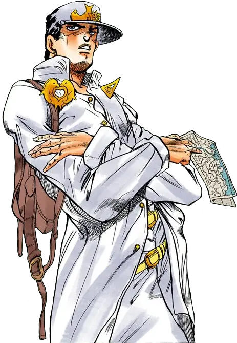  Jotaro Kujo Jojo Bizzare Adventure Jotaro Part 4 Transparent Png Jotaro Kujo Png