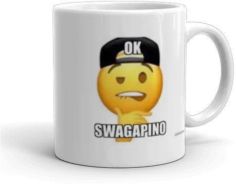  Ok Swagapino Make A Meme Magic Mug Png Ok Emoji Png