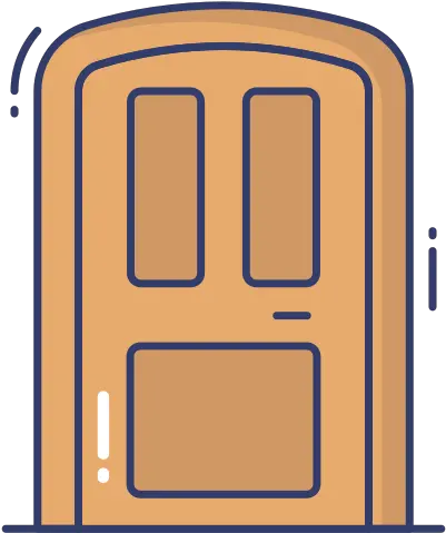  Door Free Architecture And City Icons Vertical Png Open Door Icon Png