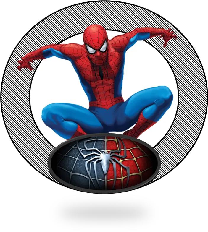  Spiderman Clipart Spiderman Cake Topper Printables Png Spiderman Printable Cake Toppers Spiderman Clipart Png