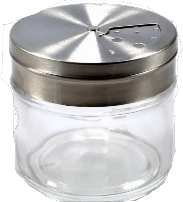  Salt Shaker Mit Stainless Steel Lid Silver Png Salt Shaker Transparent Background