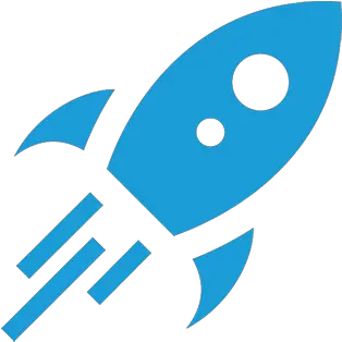  Rocket Blue Rocket Icon Png Rocket Icon Png