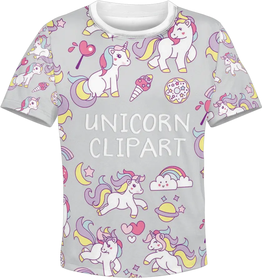  Unicorn Clipart Custom Hoodies T Shirt Apparel U2013 Gearhuman Cartoon Png Unicorn Clipart Transparent