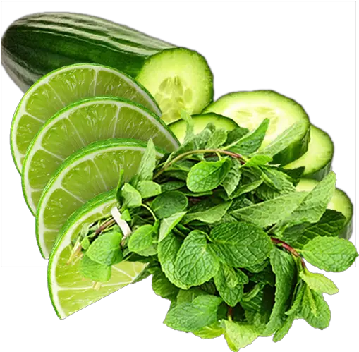  Cucumber Lime And Mint Recipe Fitness Cucumber With Mint Png Mint Leaf Png