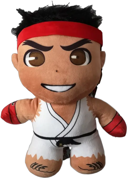  Street Fighter Official 11 Ryu Plush Cartoon Png Ryu Street Fighter Png