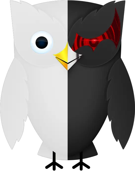  Got Bored So I Turned The Duolingo Owl Into Monokuma Owl Png Monokuma Png