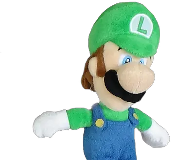  Characters Cartoon Png Luigi Plush Png