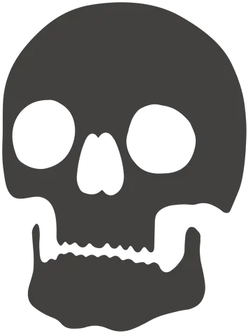  Skull Human Visible Teeth Left Facing Transparent Png Skull Human Skull Png