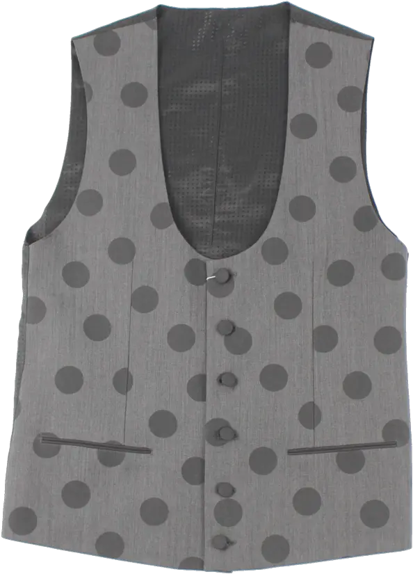  Dolce Gabbana Suit With Dark Sweater Vest Png Dot Pattern Png