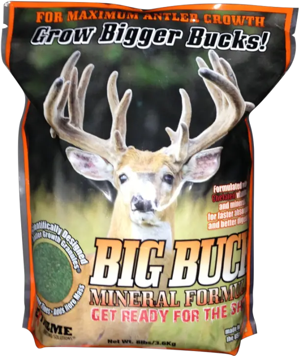  Big Buck Mineral Formula Extreme Hunting Solutions Big Reindeer Png Buck Png