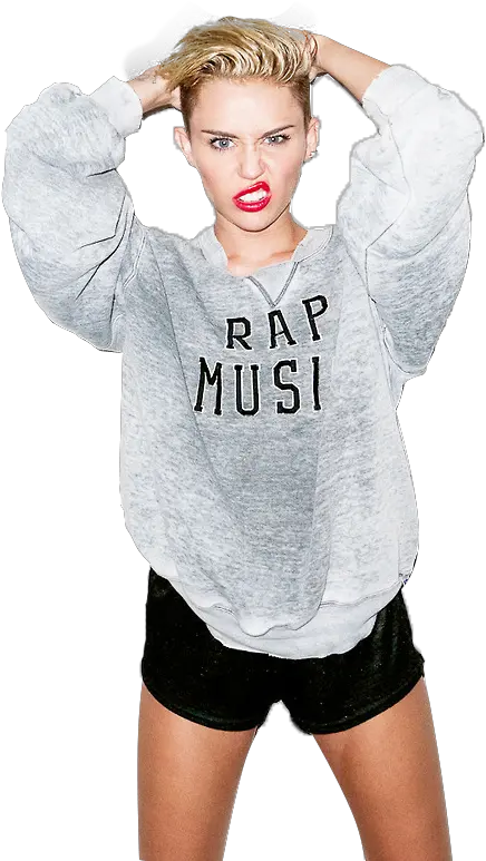  Transparent Miley Cyrus Miley Cyrus Rap Music Png Miley Cyrus Png