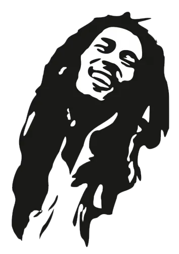  Bob Marley Vector Png Transparent Bob Marley Silhouette Bob Marley Png