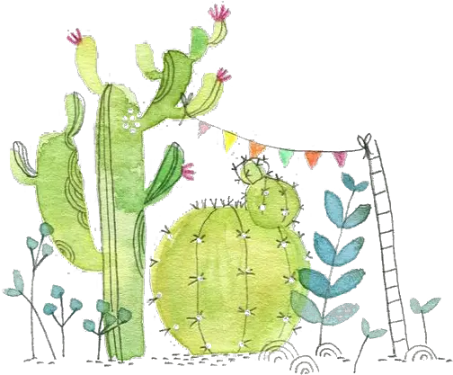  Watercolor Cactus Png Picture Cactus Watercolour Watercolor Cactus Png