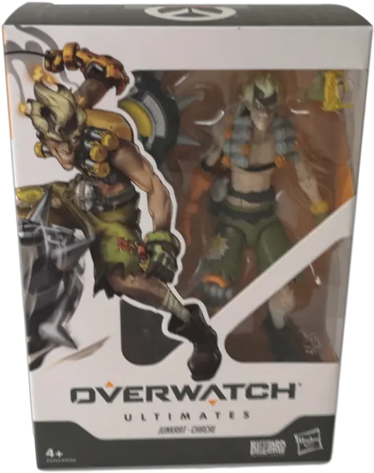  Overwatch Ultimates Junkrat 6 Figure Overwatch Junkrat Figure Hasbro Png Junkrat Png