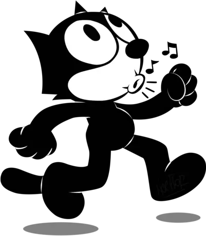  Felix The Cat Png 1 Image Felix The Cat Whistling Felix The Cat Png