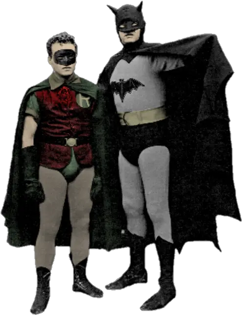  Batman And Robin Batman And Robin 1949 Serial Png Batman And Robin Png