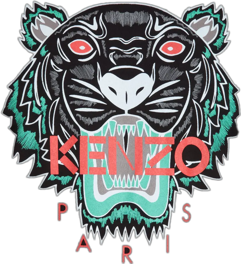  Kenzo Ilovekenzo Tiger Roaring Kenzo Tiger Logo Transparent Png Tiger Logo Png