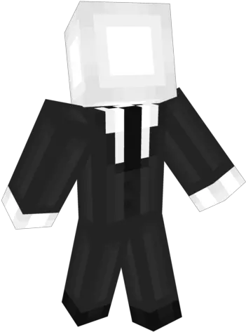  Slenderman Contest Skin 99th Place Minecraft Slenderman Png Slender Man Transparent