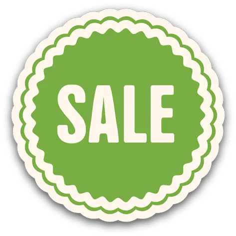  Transparent Png Svg Vector File Sales Sticker Green Sale Tag Png