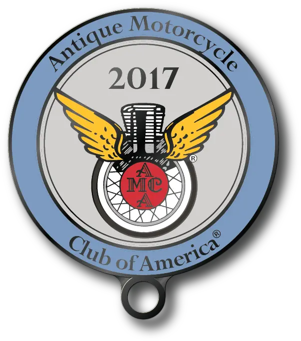  Motorcycle Charity Ride Lapel Pins Pincrafters Antique Motorcycle Club Of America Png Mc Ride Png