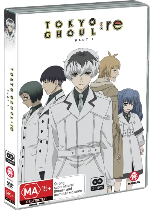  Tokyo Ghoulre Season 3 Part 1 Eps 12 Dvd Png Tokyo Ghoul Transparent