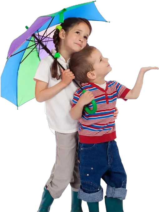  Kids Playing Png Hd Quality Real Kids In Umbrella Transparent Children Png