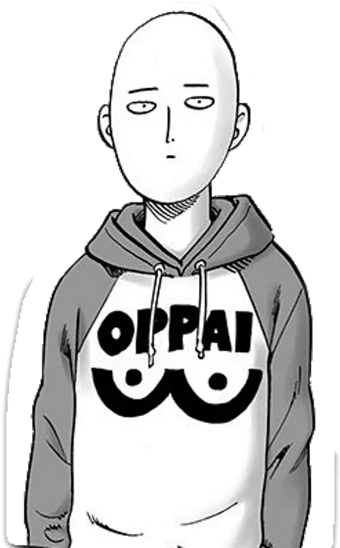  108 Images About Anime Saitama Black And White Png Saitama Png