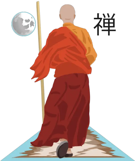  Home Warrioru0027s Path Buddhist Academy Monk Peaceful Warrior Art Png Warrior Png