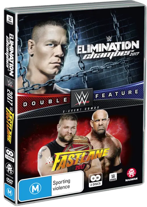  Wwe Fast Lane 2017 Elimination Chamber Double Feature Dvd Png Bray Wyatt Png