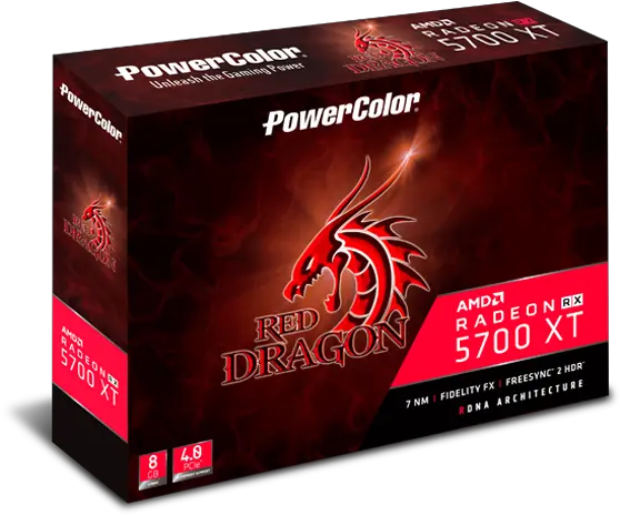  Axrx 5700 Xt 8gbd6 Dhroc Powercolor Powercolor Rx 580 8gb Red Devil Png Red Dragon Png