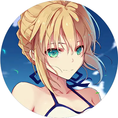  65910062 Pixiv Id For Women Png Saber Fate Icon