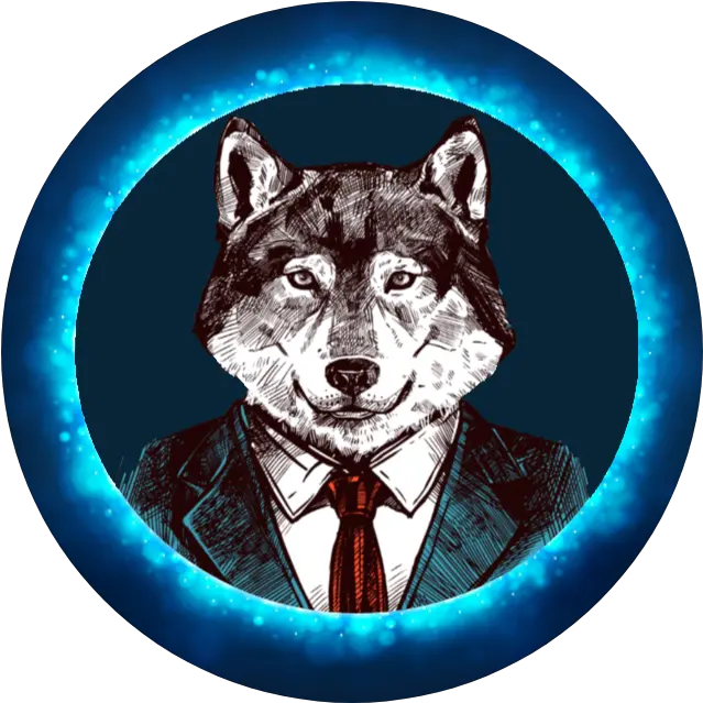  Home Tradinglearning101 Portrait Wolf In Suit Png Wolf Head Icon