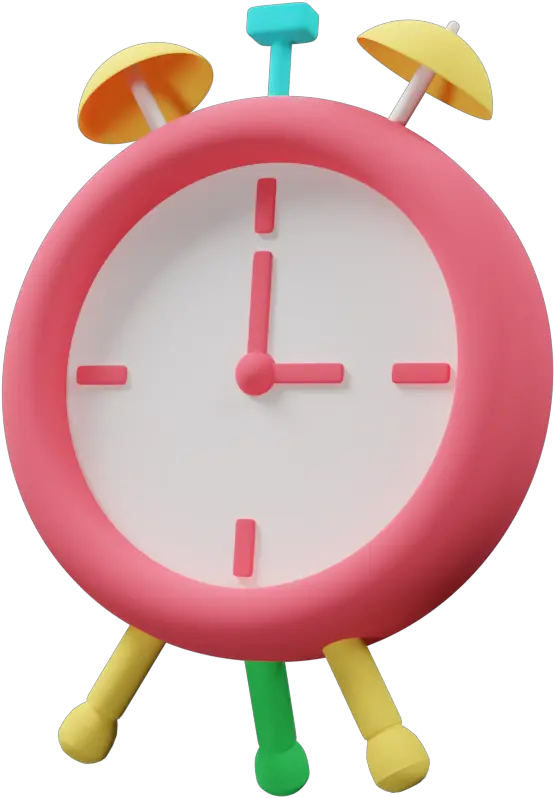  3d Table Clock Icon Uplabs Png Clock In Icon