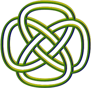  Blue Green Yellow Knot Png Svg Clip Art For Web Download Language Luck Icon