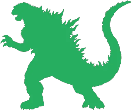  Anime Export Godzilla Silhouette Vector Png My Anime List Icon