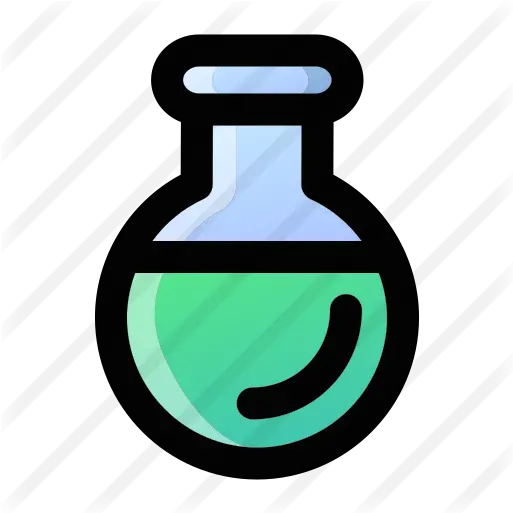  Chemistry Free Education Icons Laboratory Flask Png Mana Icon