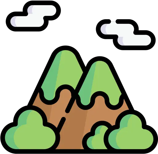  Mountain Free Nature Icons Language Png Montana Icon