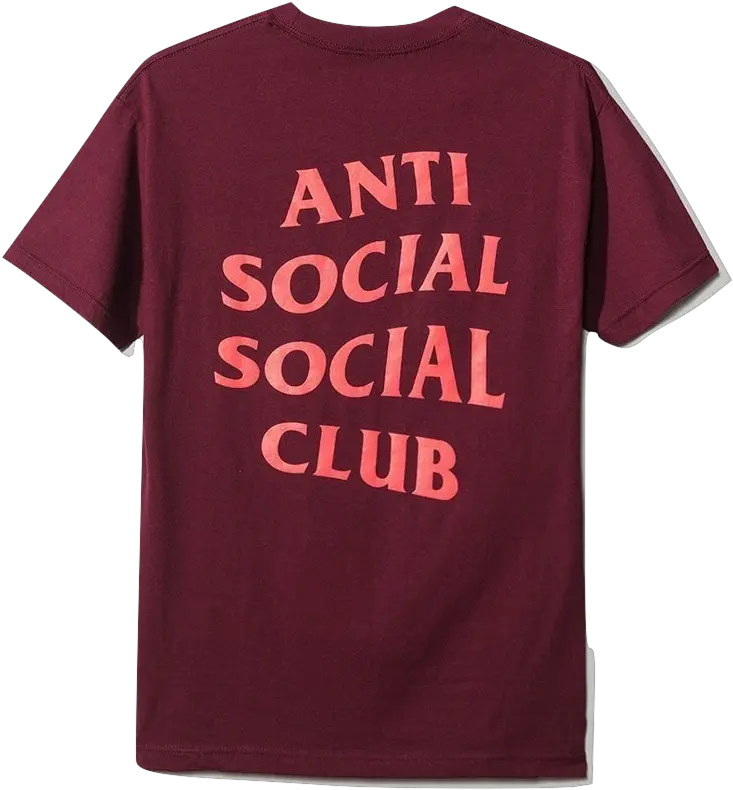  Anti Social Club Logo Tee Short Sleeve Png Anti Social Social Club Logo